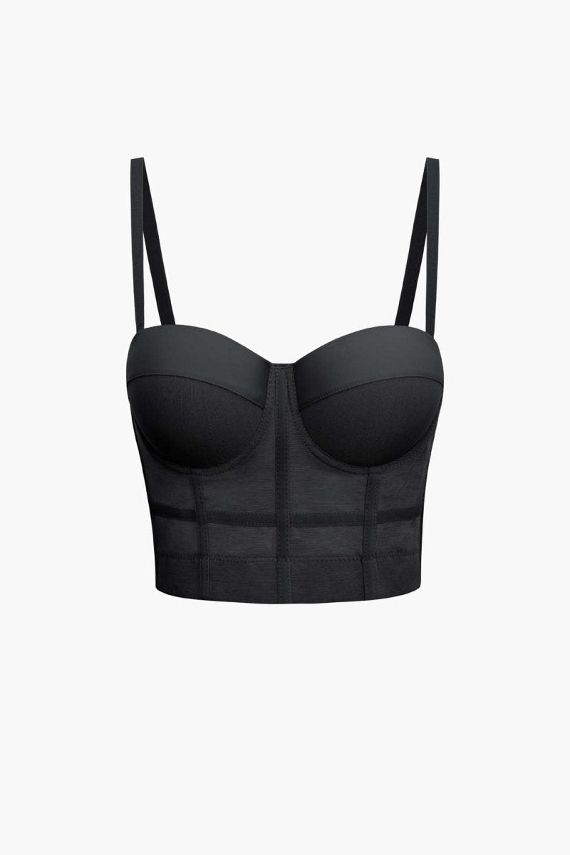 Damen Korsett Top mit Trägern