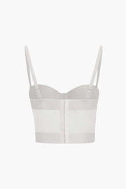 Damen Korsett Top mit Trägern