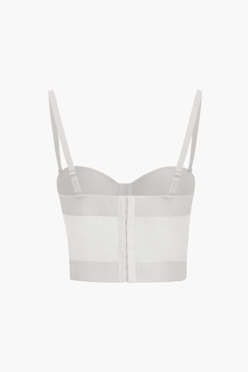 Damen Korsett Top mit Trägern