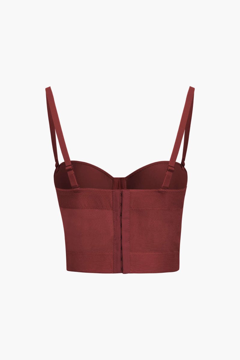 Damen Korsett Top mit Trägern