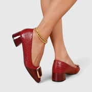 Sophie | Damen Loafer Bequem Klassisch Block Absatz