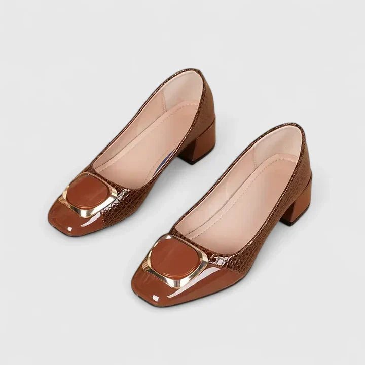 Sophie | Damen Loafer Bequem Klassisch Block Absatz
