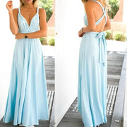 Damen Maxikleid mit verstellbarem Nackenband