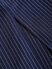 Damen Midi Kleid mit kurzen Ärmeln, Kragen, V-Ausschnitt und Gürtel