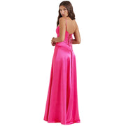 Damen Minimalistisches Maxikleid mit Spaghettiträgern