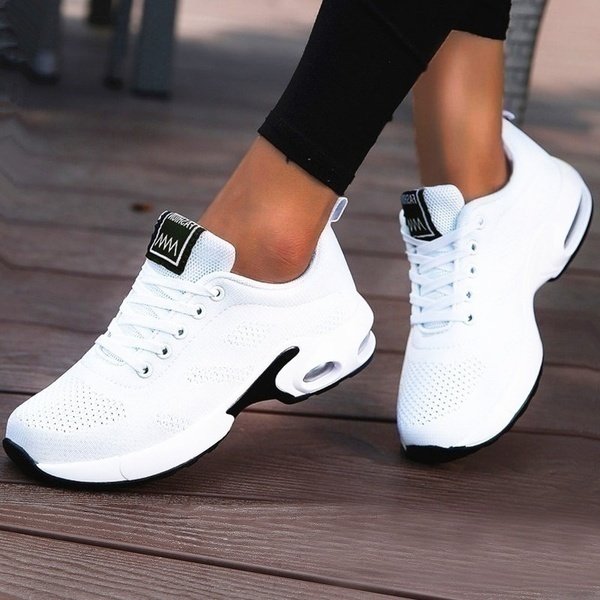 Lena | Damen Orthopädische Atmungsaktive Schnür-Sneaker