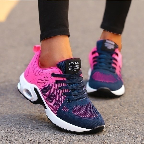 Lena | Damen Orthopädische Atmungsaktive Schnür-Sneaker