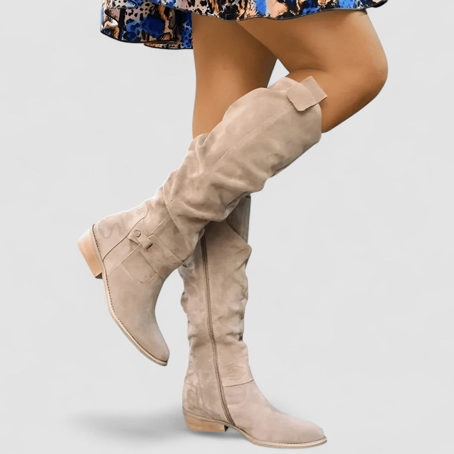 Sophie | Damen Orthopädische Kniehohe Stiefel
