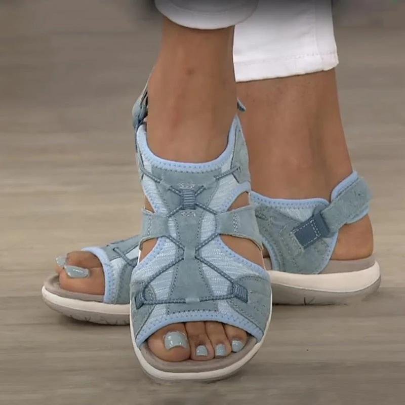 Lena | Damen Orthopädische Komfort-Sandalen mit Memory-Foam-Sohle