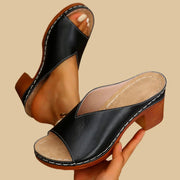 Johanna | Damen Orthopädische Plateau-Sandalen mit Blockabsatz