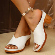 Johanna | Damen Orthopädische Plateau-Sandalen mit Blockabsatz