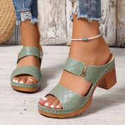 Marlene | Damen Orthopädische Sandalen mit Blockabsatz