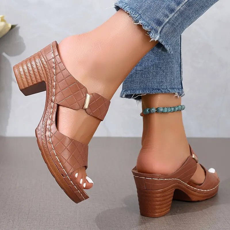 Marlene | Damen Orthopädische Sandalen mit Blockabsatz