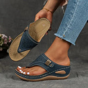 Frieda | Damen Orthopädische Sandalen mit Fußbett