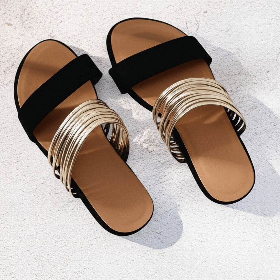 Emilia | Damen Orthopädische Sandalen Slip-On Komfort Wildleder