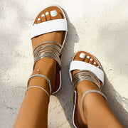 Emilia | Damen Orthopädische Sandalen Slip-On Komfort Wildleder