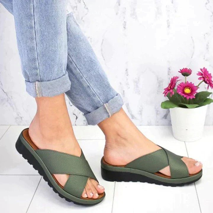 Annika | Damen Orthopädische Sandalen Verstellbar Komfort