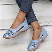 Elfriede | Damen Orthopädische Slip-On Schuhe Gelocht