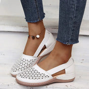 Elfriede | Damen Orthopädische Slip-On Schuhe Gelocht