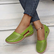 Elfriede | Damen Orthopädische Slip-On Schuhe Gelocht