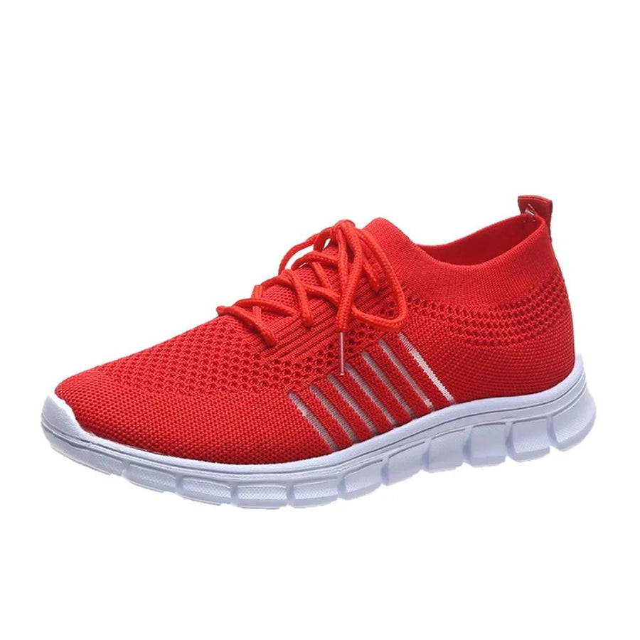 Damen Orthopädische Sneakers mit Atmungsaktivem Netz