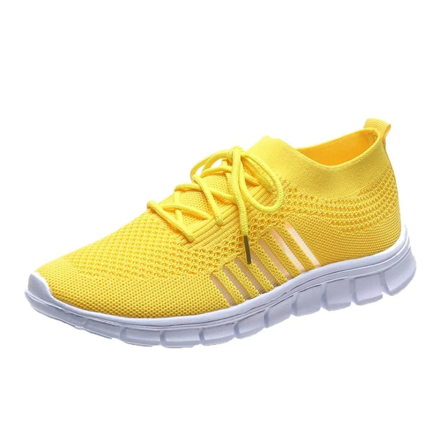 Damen Orthopädische Sneakers mit Atmungsaktivem Netz