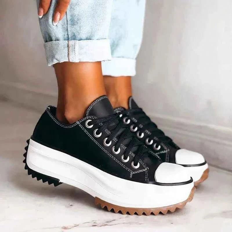 Damen Plateau Sneaker Chunky