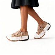 Damen Plateau Sneaker Chunky
