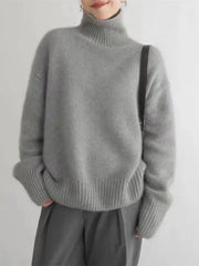 Damen Rollkragenpullover mit klassischem Design und Komfort