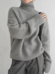 Damen Rollkragenpullover mit klassischem Design und Komfort
