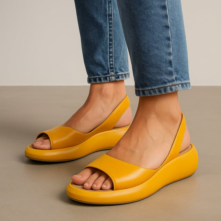 Elisabeth | Damen Sandalen Ergonomisch Gepolstert Slingback Komfort