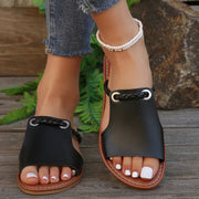 Clara | Damen Sandalen Geflochten Boho Komfort Sommer