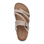 Nora | Damen Sandalen Geflochten mit Schnalle Zehentrenner