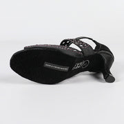 Damen Sandalen mit offener Vorderpartie und strukturiertem Riemendesign