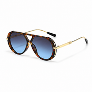 Damen Sonnenbrille mit runden Gläsern und schlanken Bügeln