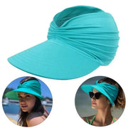 Damen Sonnenhut mit UV Schutz und breitem Schirm
