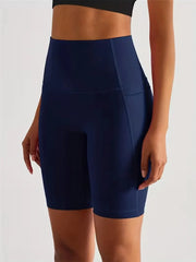 Damen Sport-Leggings Shorts mit Tasche