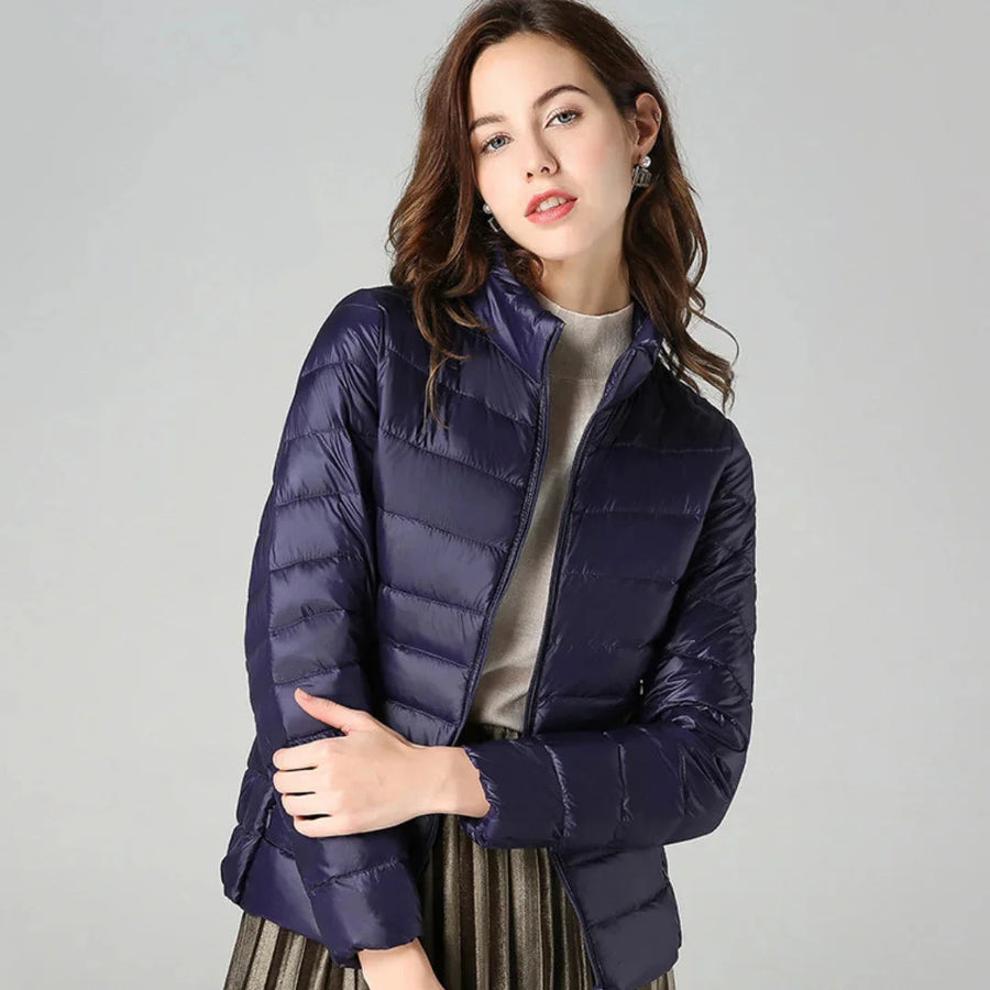 Damen Steppjacke mit Reißverschluss