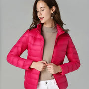 Damen Steppjacke mit Reißverschluss