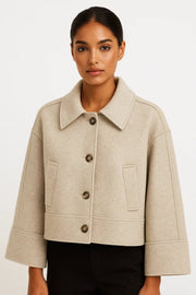 Damen Übergangsjacke Kurz Elegant