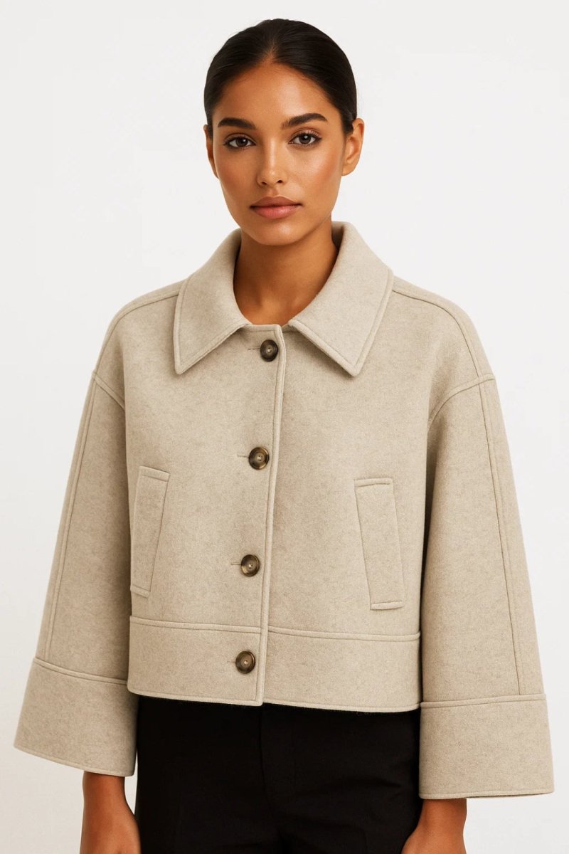 Damen Übergangsjacke Kurz Elegant