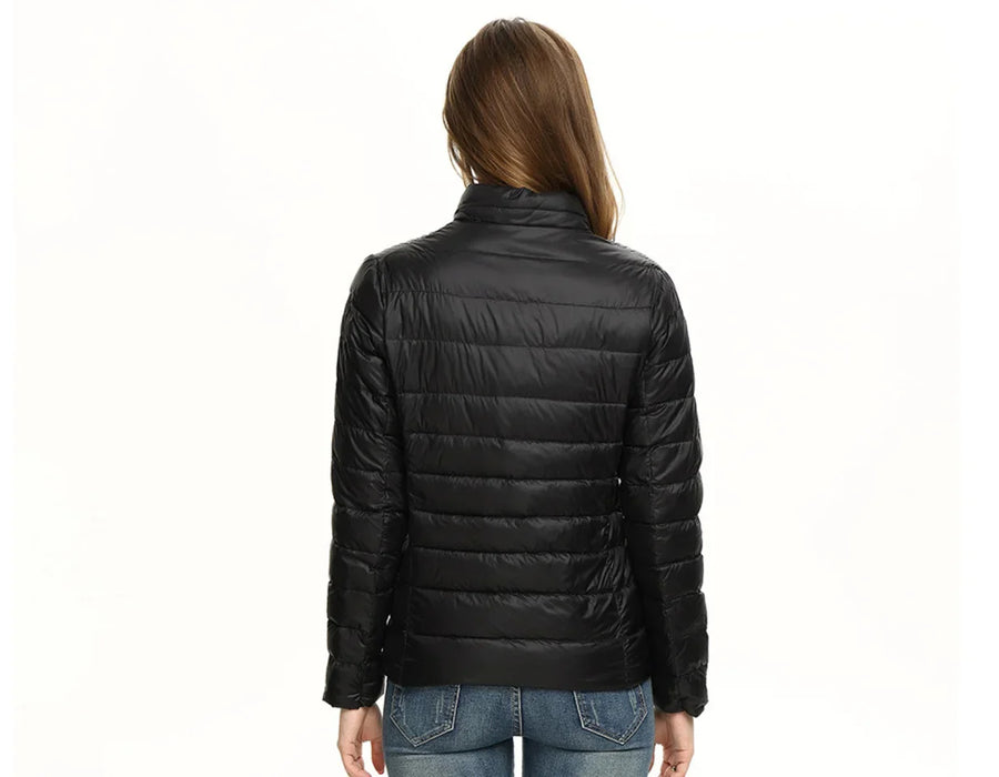 Damen Daunenjacke mit Reißverschluss