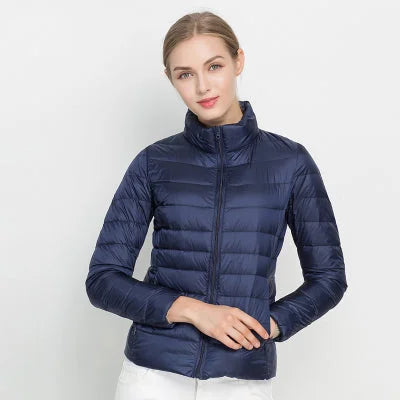 Damen Daunenjacke mit Reißverschluss
