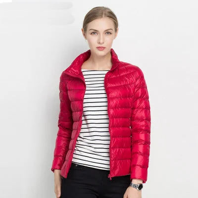 Damen Daunenjacke mit Reißverschluss