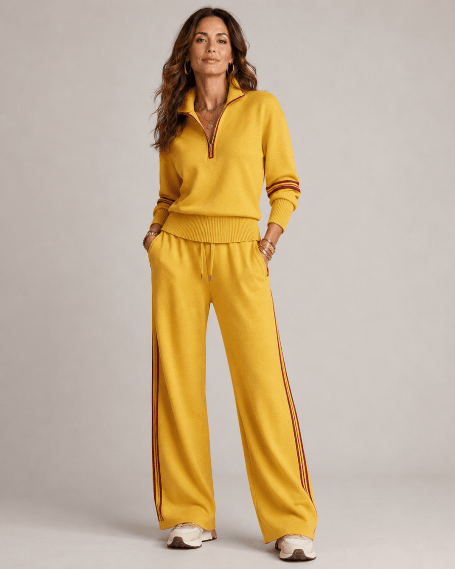 Damen Zweiteiler mit Weiter Hose