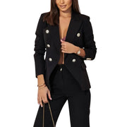 Damen Zweiteiliges Blazer- und Hosen-Set