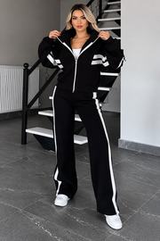 Damen Zweiteiliges Set mit Reißverschlussjacke und Hose
