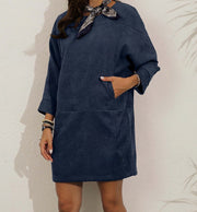 Damenkleid Lockerer Schnitt