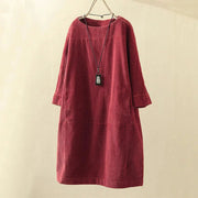 Damenkleid Lockerer Schnitt
