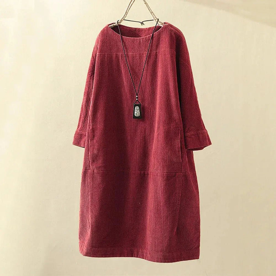 Damenkleid Lockerer Schnitt